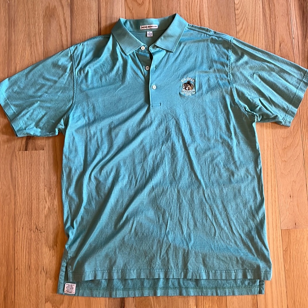 PETER MILLAR mens polo US Open Oakmont logo